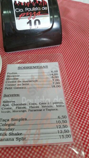 Cia. Paulista De Pizza