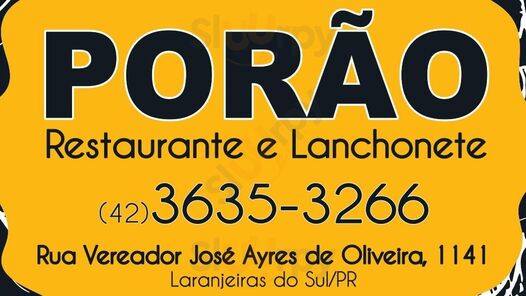 Restaurante E Lanchonete O Porão