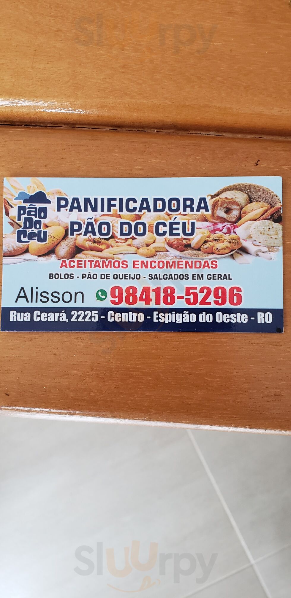 Panificadora Pao Do Ceu
