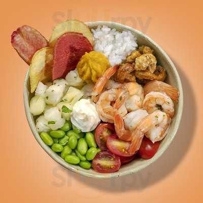 Fish Bowl Pokes, Salads And Rolls