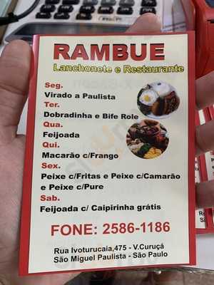 Rambue Bar E Restaurante