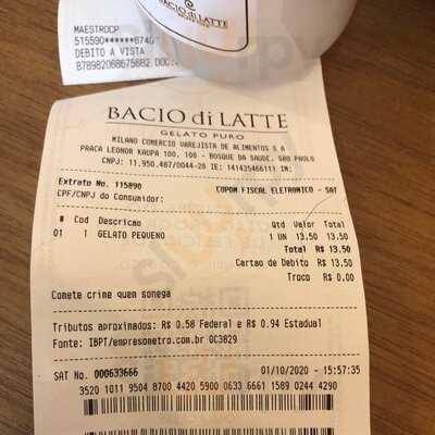 Bacio Di Latte - Shopping Plaza Sul