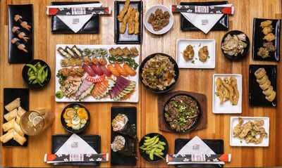 Flying Sushi Aclimação