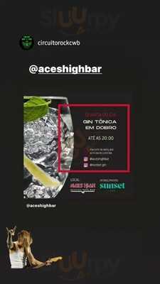 Aces High Aviation Rock Bar