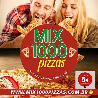 Mix 1000 Pizzas - Pizzaria Ingleses