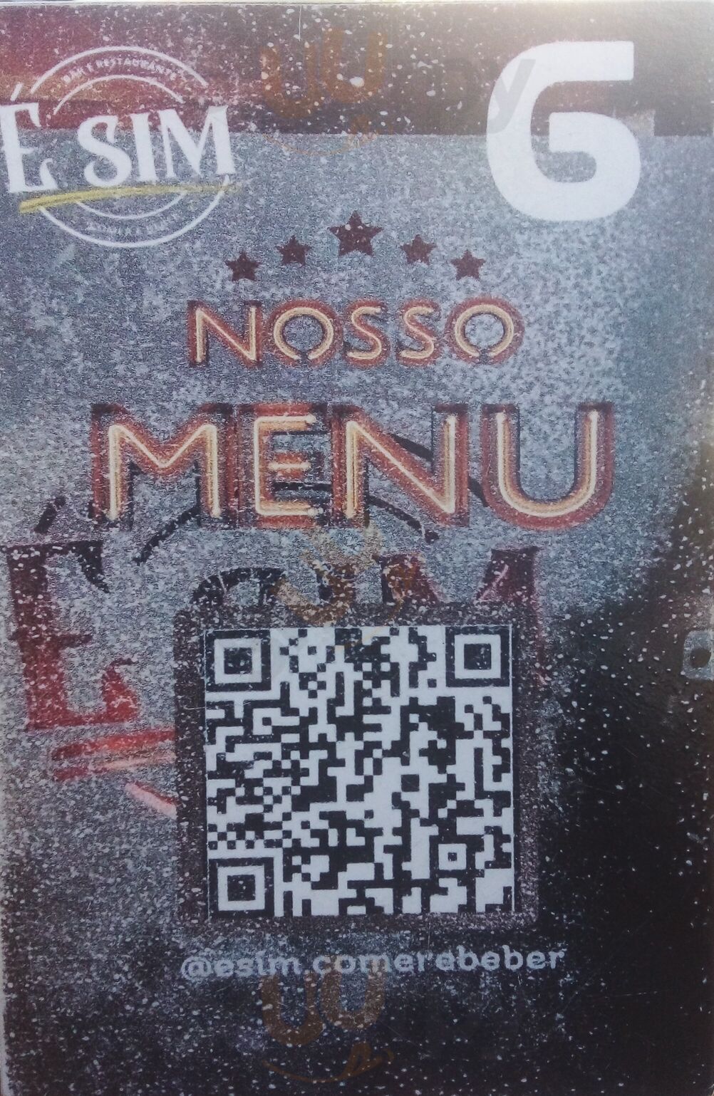 É Sim Comer E Beber