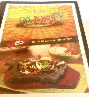 Casa Blanca Latinamerican Foods Restaurant