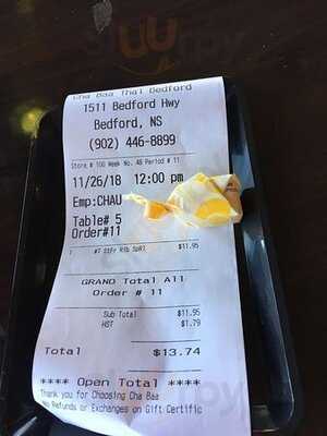 Cha Baa Thai Restaurant