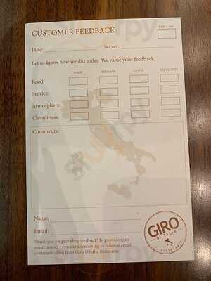 Giro D'italia Restaurant