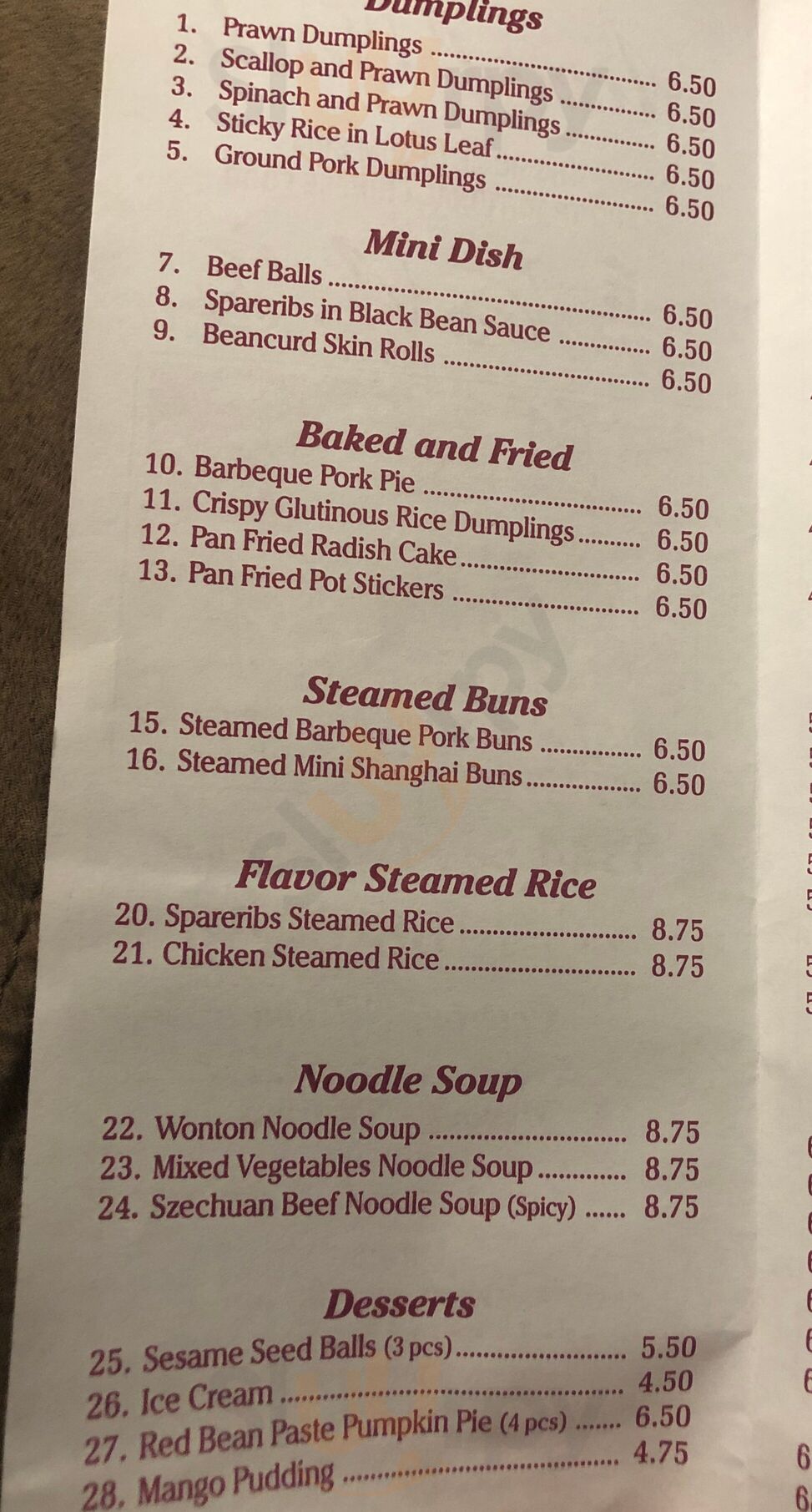 Ace Of Taste Chinese Restaurant