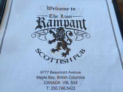 The Lion Rampant Scottish Pub