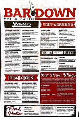 Bar Down Pub & Patio