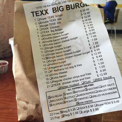 Texx Big Burger
