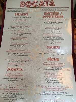 Bocata Restaurant Bar A Vin