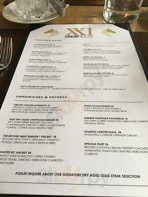 Xxi Chophouse
