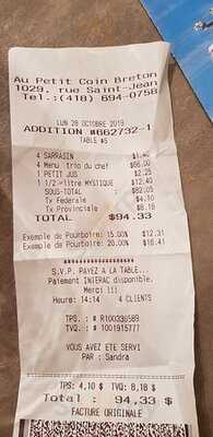 Au Petit Coin Breton Ltee