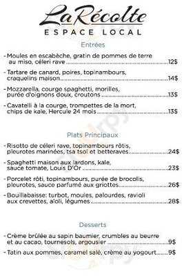 La Recolte Espace Local