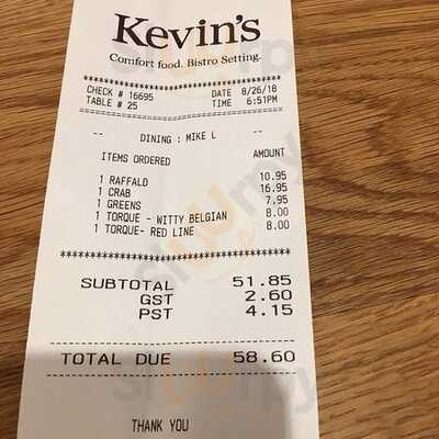 Kevin's Bistro