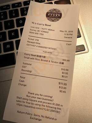 Yl's Curry Bowl 海南咖喱堡