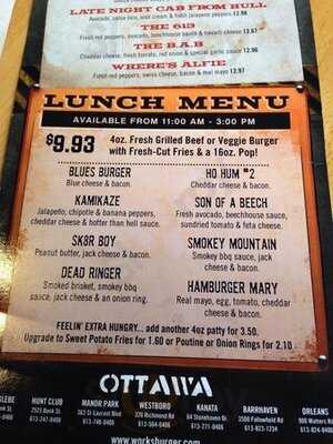 The Works Craft Burgers & Beer