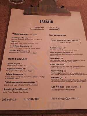 Le Baratin