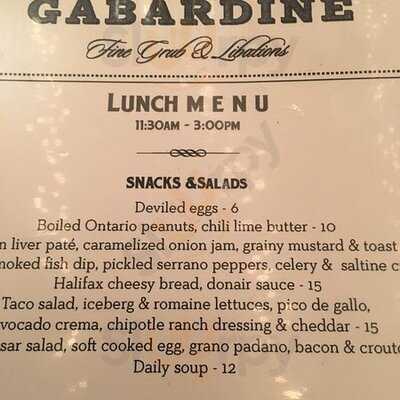 The Gabardine