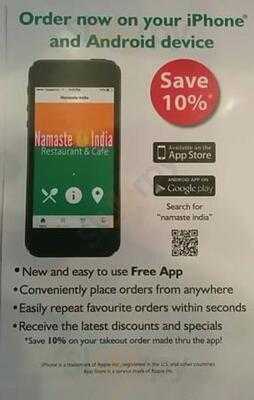 Namaste India Restaurant & Cafe