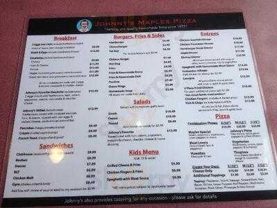 Johnny's Maples Pizza & Restaurant