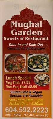 Mughal Garden Sweets & Restaurant