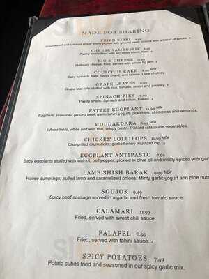 Mazaar Lebanese Cuisine