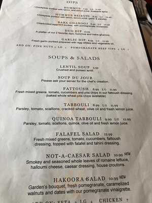 Mazaar Lebanese Cuisine