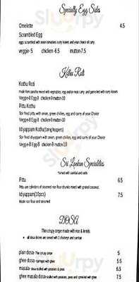 Sahana's Srilankan And South Indian Fusion