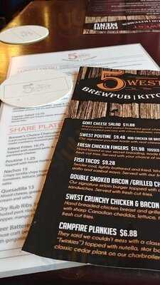 5 West Brew Pub & Kitchen
