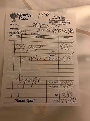 Ricardo's Pizza