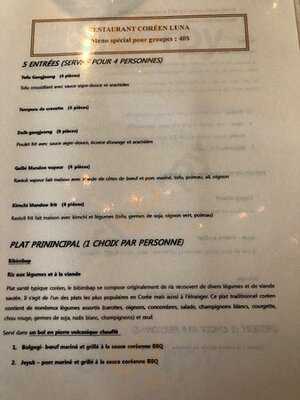 Restautant Coreen Luna