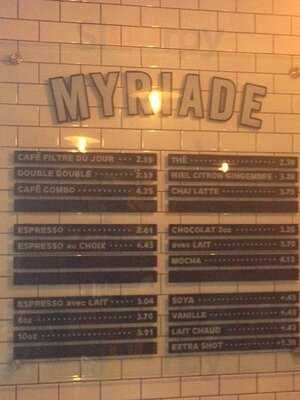 Cafe Myriade - Dominion Square