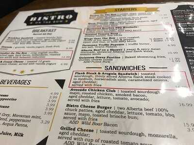 Bistro On The Bow