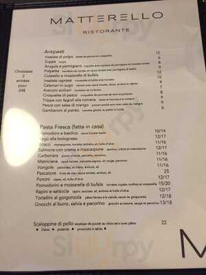 Matterello Restaurant