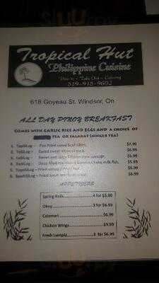 Tropical Hut Philippine Cuisine
