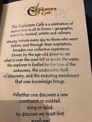 The Explorers Cafe