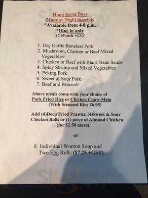 Hong Kong Boys Restaurant