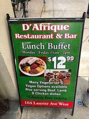 D'afrique Restaurant & Bar