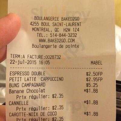 Baked2go Boulangerie De Pointe - Advanced Bakery