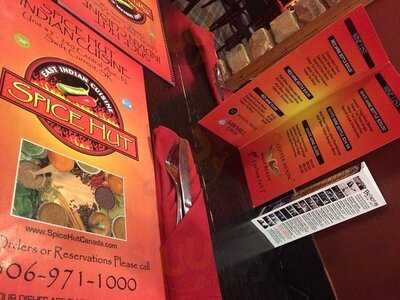 Spice Hut Indian Cuisine.
