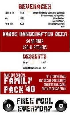 Kabos Family Restaurant