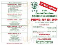 Green Bamboo Restaurant