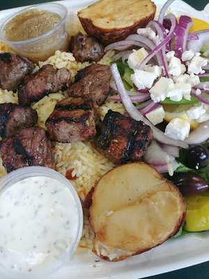 Pizza A La Casa And Greek