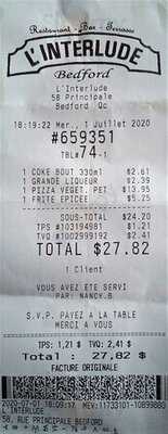 Restaurant L'interlude