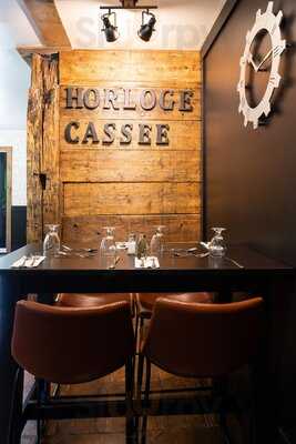Horloge Cassee