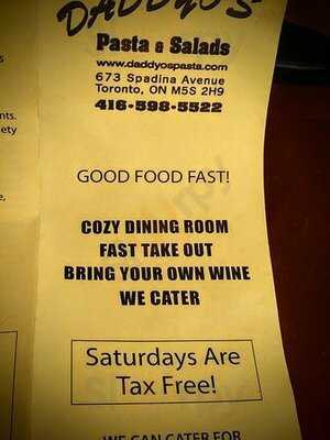 Daddyo's Pasta & Salads